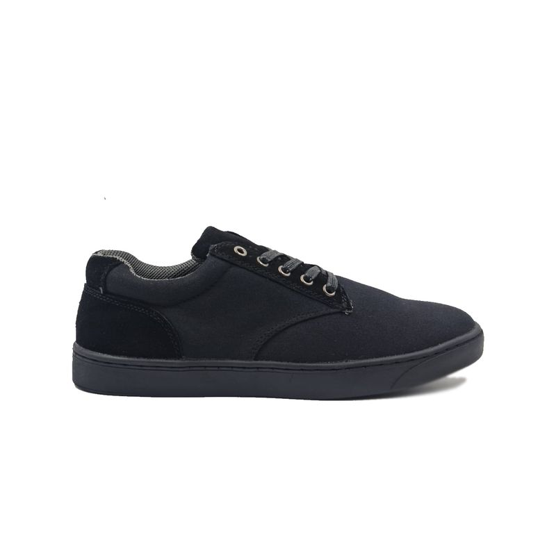 HERIEL - Zapatillas Negras Hombre