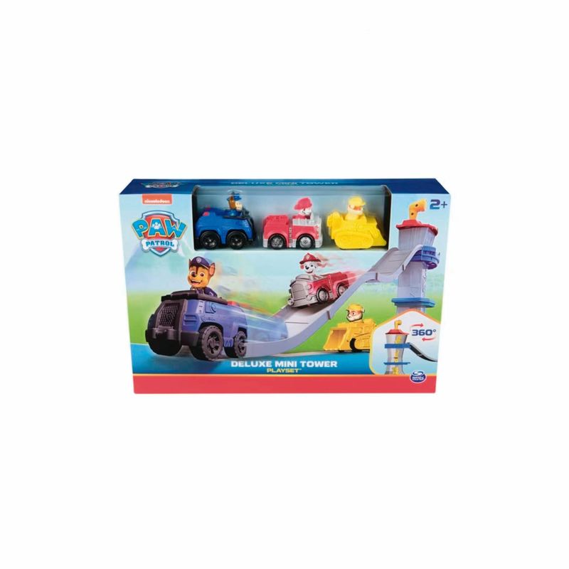 PAW PATROL - Paw patrol mini figuras tower playset deluxe