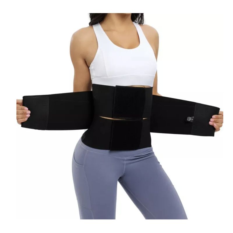 GENERICO - Faja Lumbar Con Soporte Cintura Hernia