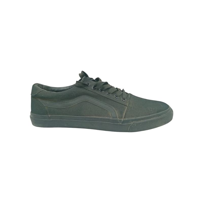 HERIEL - Zapatilla Negra Baja Hombre