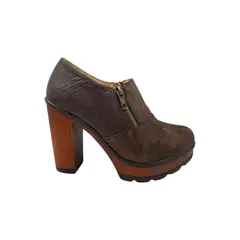 HERIEL - Zapato Café Taco Mujer