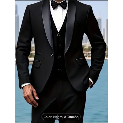 Imagen 2 del producto Trajes de boda  de tres piezas para hombre