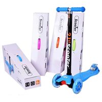 Scooter Monopatín Triple LED