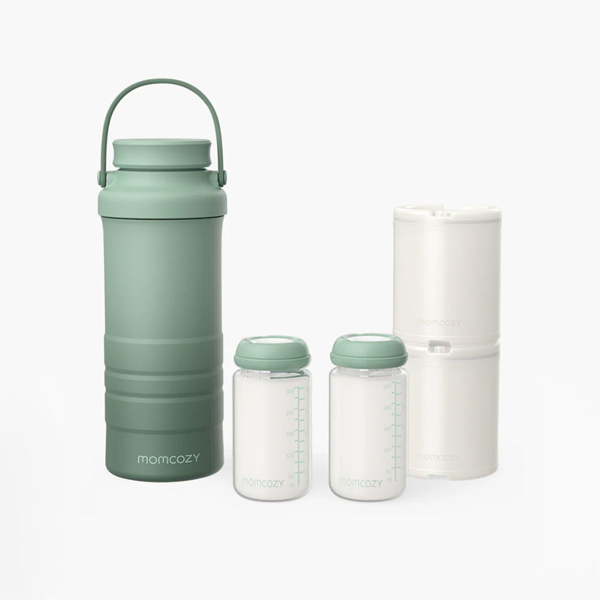 MOMCOZY - Enfriador portátil para transportar leche materna Verde