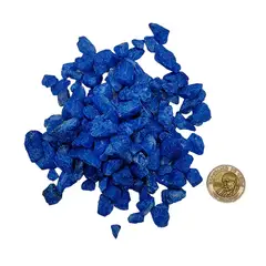 GENERICO - Cuarzo Tamaño Garbanzo Color Azul 500 Gr.