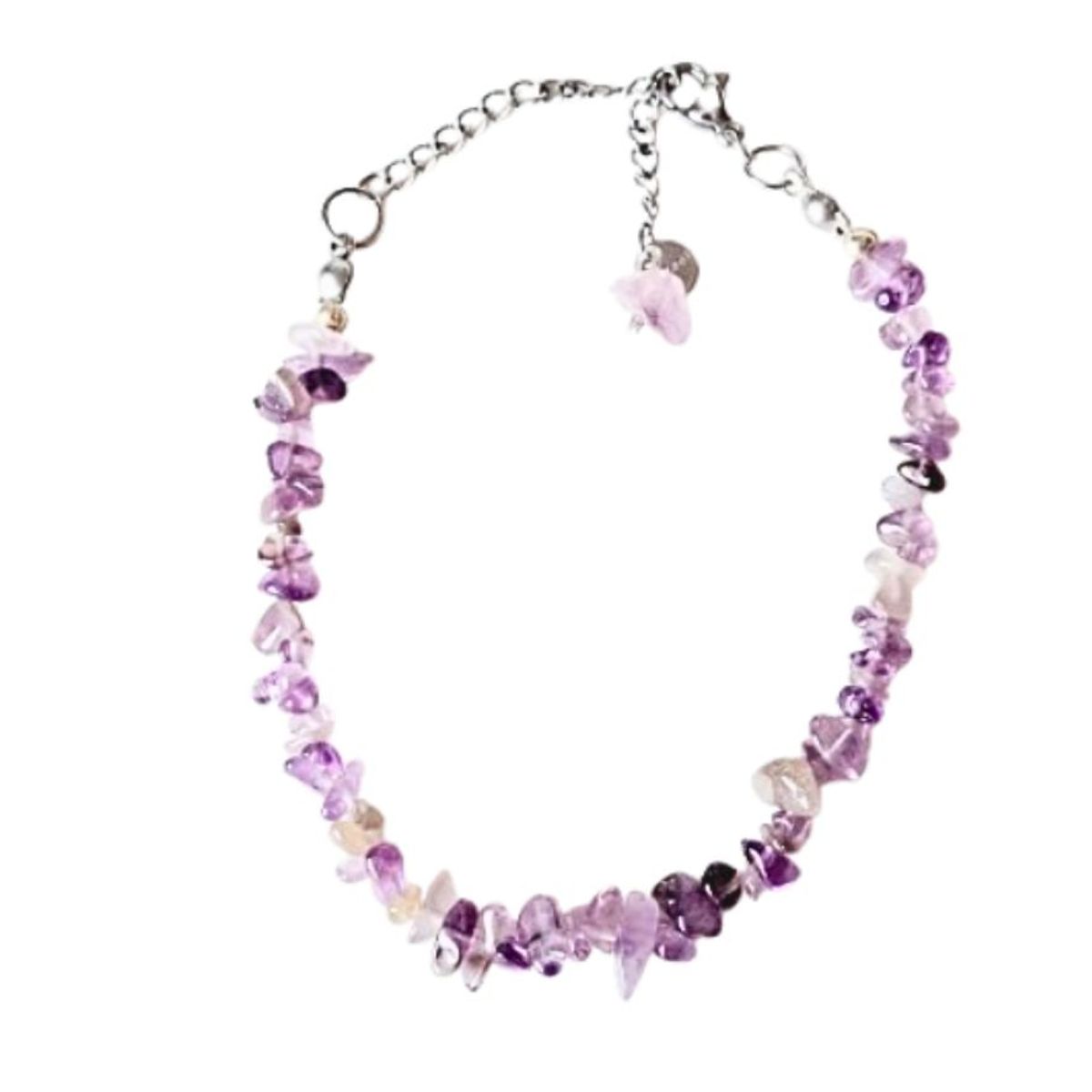 GENERICO - Pulsera piedra Amatista rústica