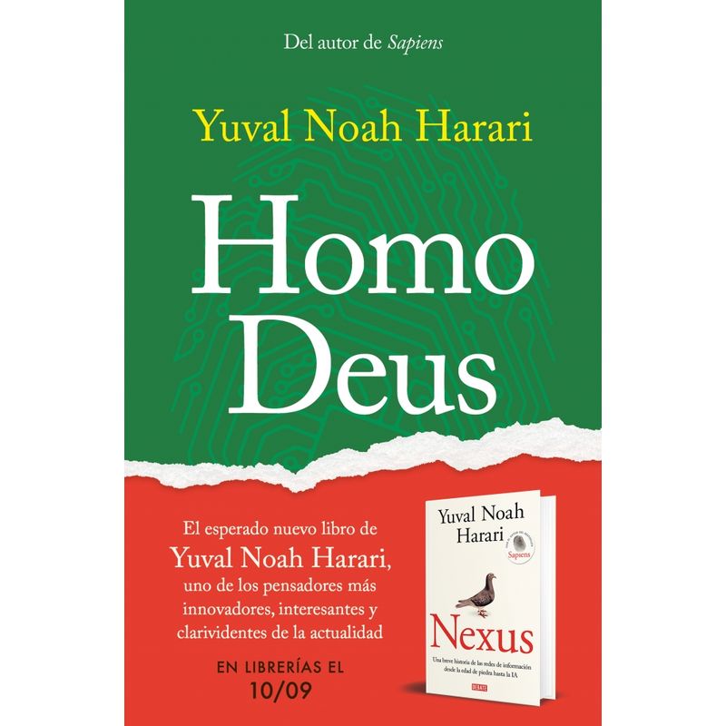 DEBOLSILLO - Libro Homo Deus - Yuval Noah Harari