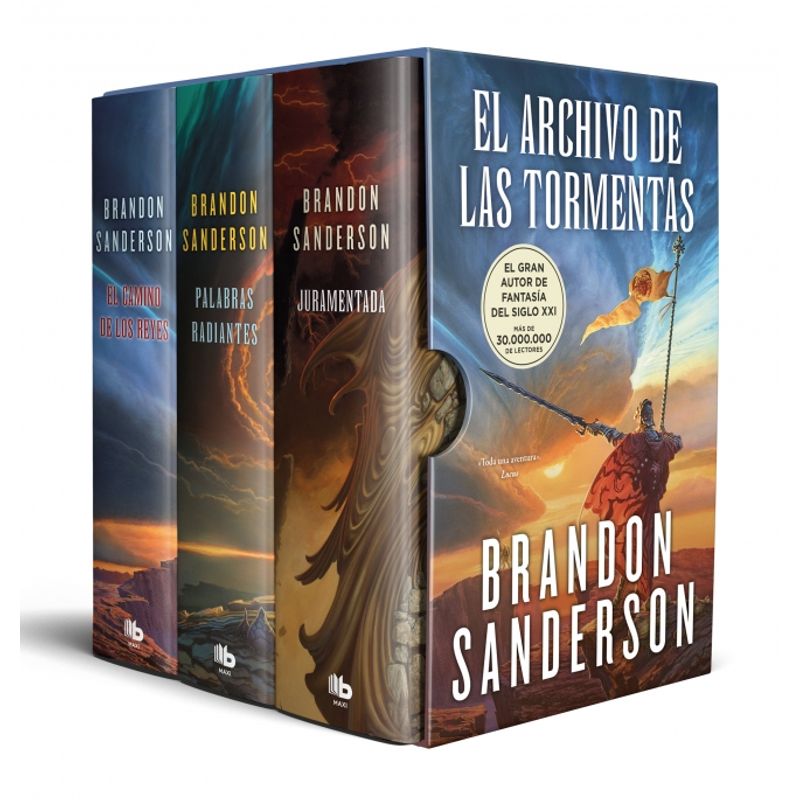 B DE BOLSILLO - Estuche El Archivo de las Tormentas - Brandon Sanderson