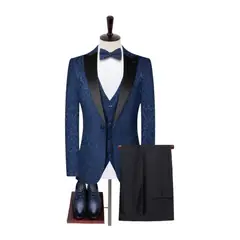 XPRESS RECHARGE - Traje novio elegante  Negro de dos piezas