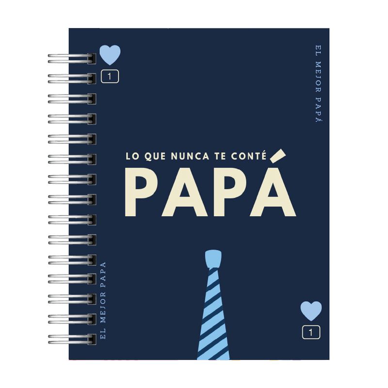 ELEFANTE AZULL - Libreta  Lo que nunca te conté papá