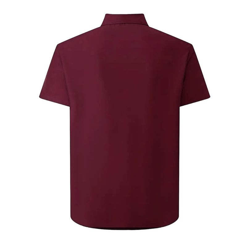 XPRESS RECHARGE - Camisa Lisa Manga Corta Para Hombre