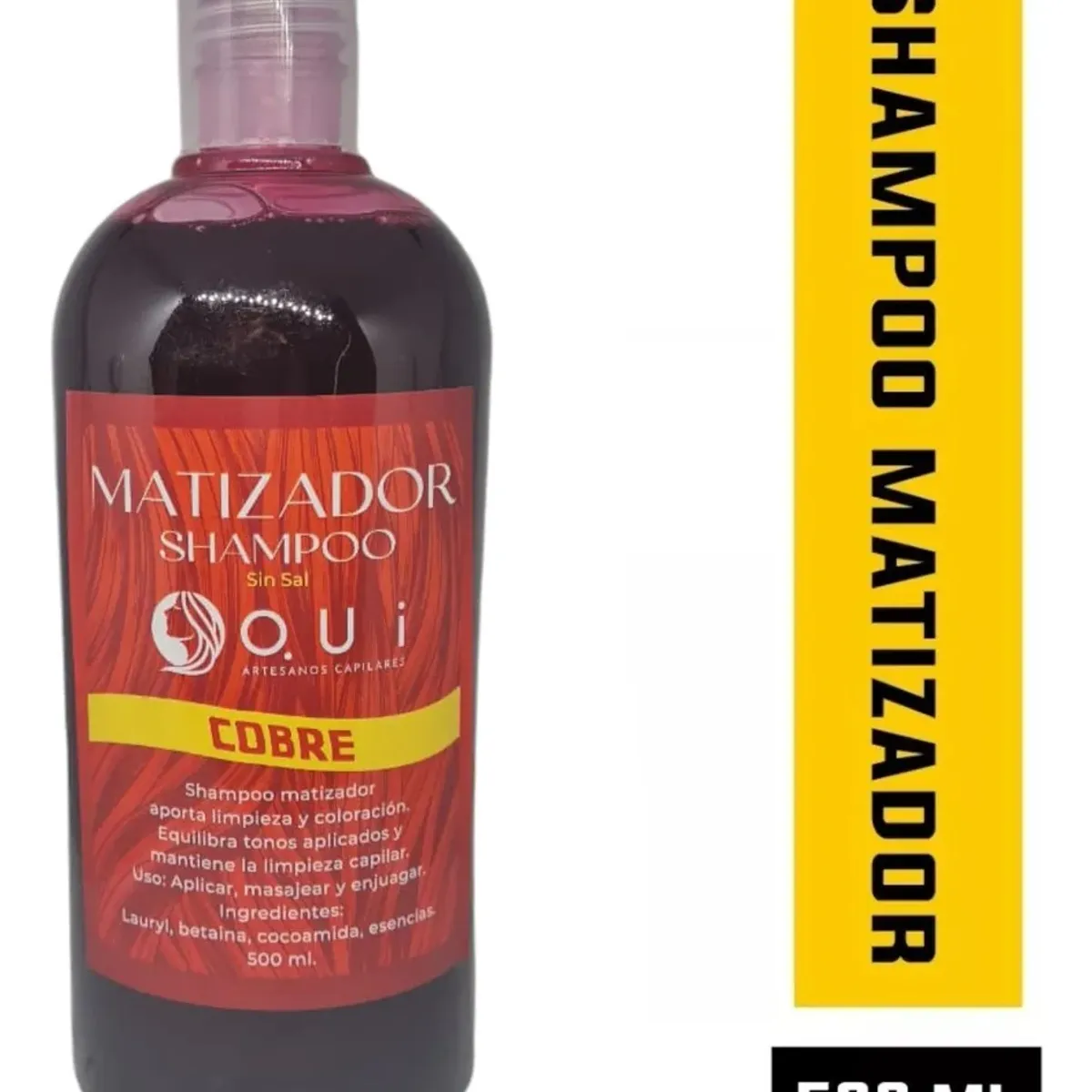 GENERICO - Shampoo Matizador Cobre Cabello Cobrizo Peluqueria Barber