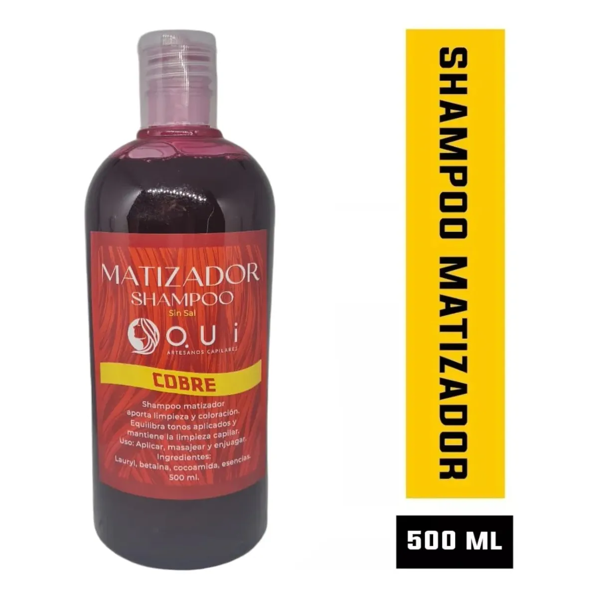 GENERICO - Shampoo Matizador Cobre Cabello Cobrizo Peluqueria Barber