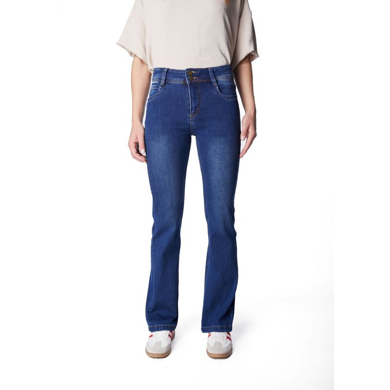 EFESIS - JEANS ISI STRAIGHT - RECTO PRETINA ANCHA COLOR AZUL EFESIS - Azul