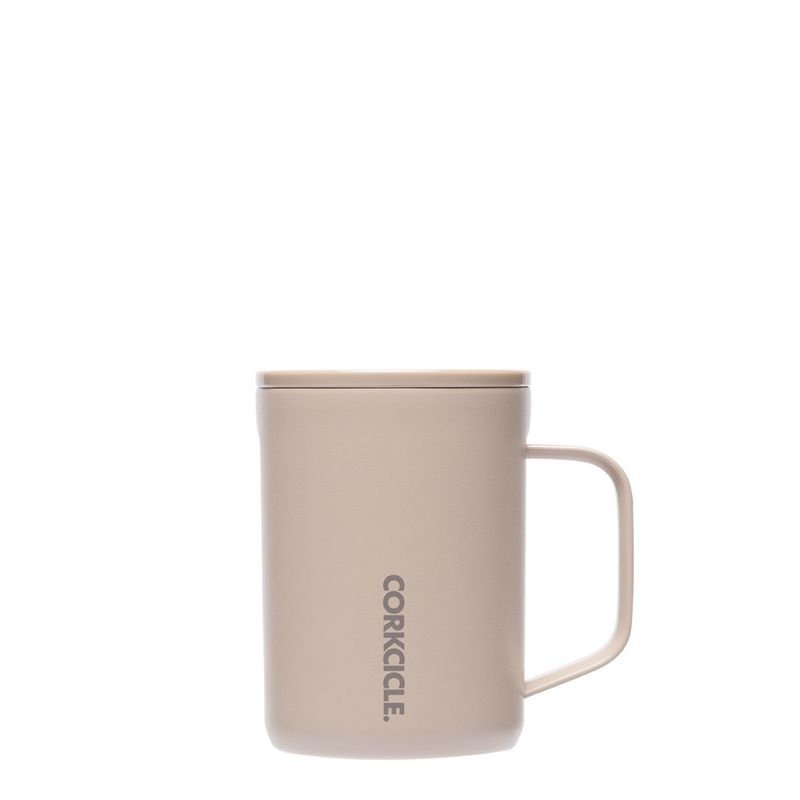CORKCICLE - Tazón Térmico Mug 475ml Desert - Crema