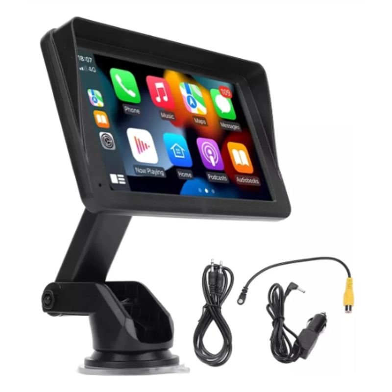 GENERICO - Pantalla Carplay 1080p Para Auto De 7 Pulgadas.