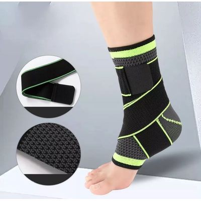 Imagen 2 del producto Tobillera De Compresión Ajustable Con Velcro Tobillo Dolor