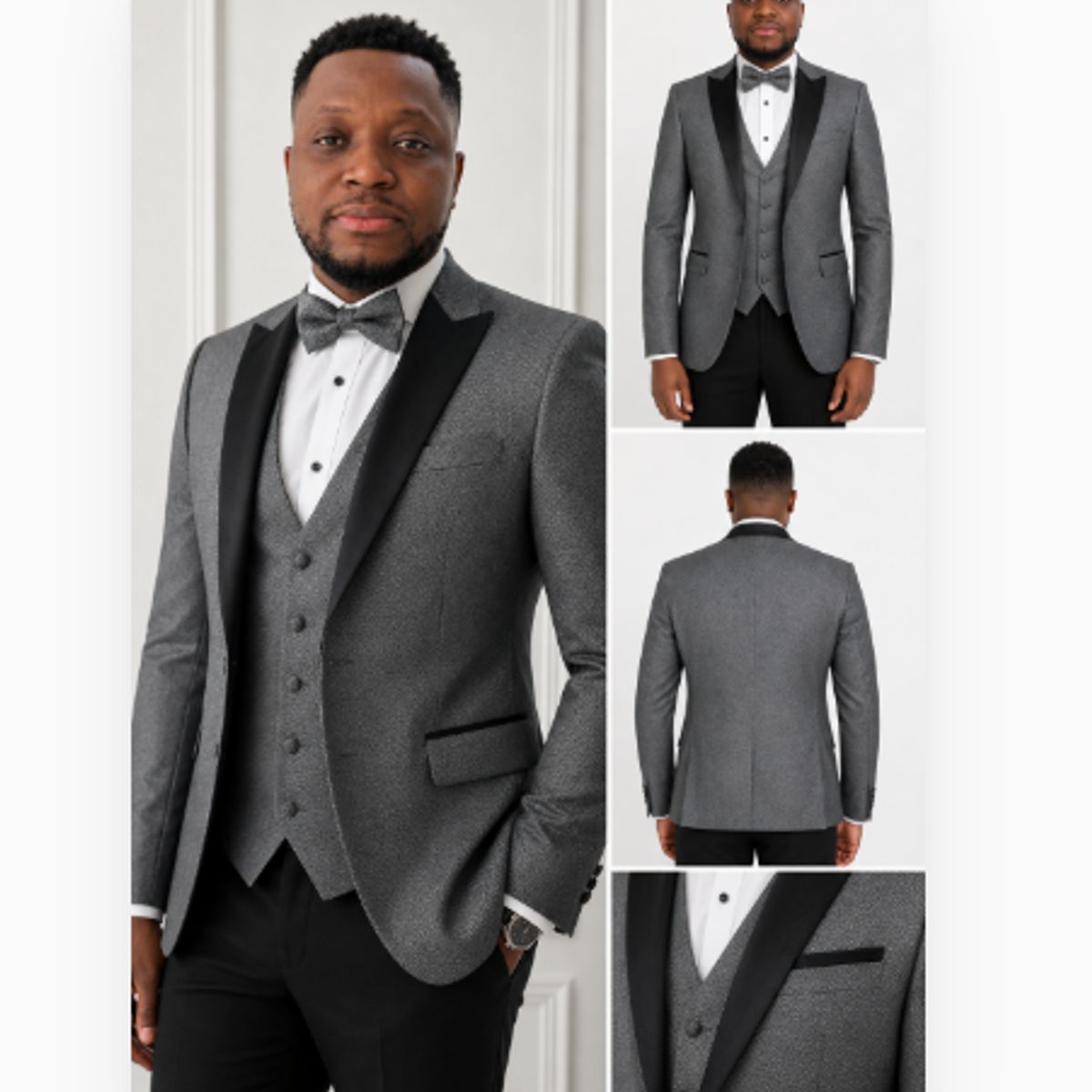 XPRESS RECHARGE - Elegante traje de lujo de novio,boda de 2 piezas