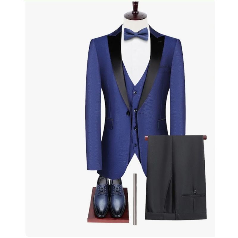 XPRESS RECHARGE - Elegante traje de lujo de novio,boda de 2 piezas