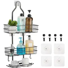 CASTLEN - Organizador Ducha Accesorios Para Baño Estante Malla Multifunción