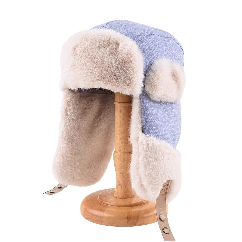 BLWOENS - Sombreros de invierno para mujeres - Azul