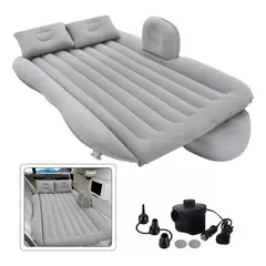 MOVI - Colchon Inflable Para Autos 2 Almohadas + Inflador