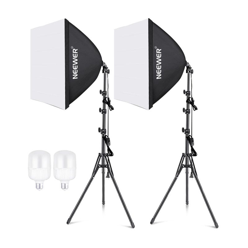 NEEWER - Kit Iluminación LED Neewer NW48 II 24G con Softbox