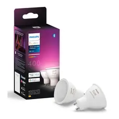 PHILIPS HUE - Set 2 GU10 White&Color Ambience Zigbee & BLE 6ª Gen