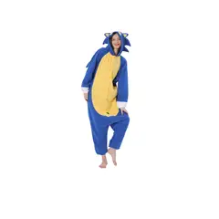 GENERICO - Disfraz Pijama Enterito Niño Talla 10 Sonic