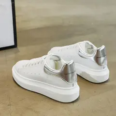 DANWEILE - Zapatos deportivos casuales de suela gruesa para mujer