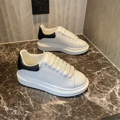 DANWEILE - Zapatos deportivos casuales de suela gruesa para hombre
