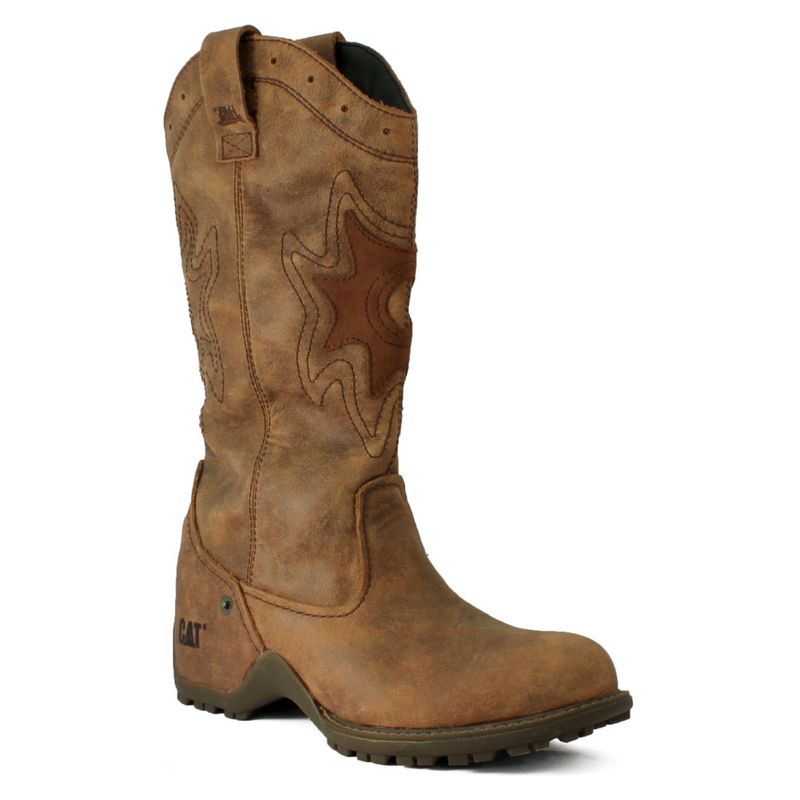 CAT - Bota Mujer Adriana Chocolate