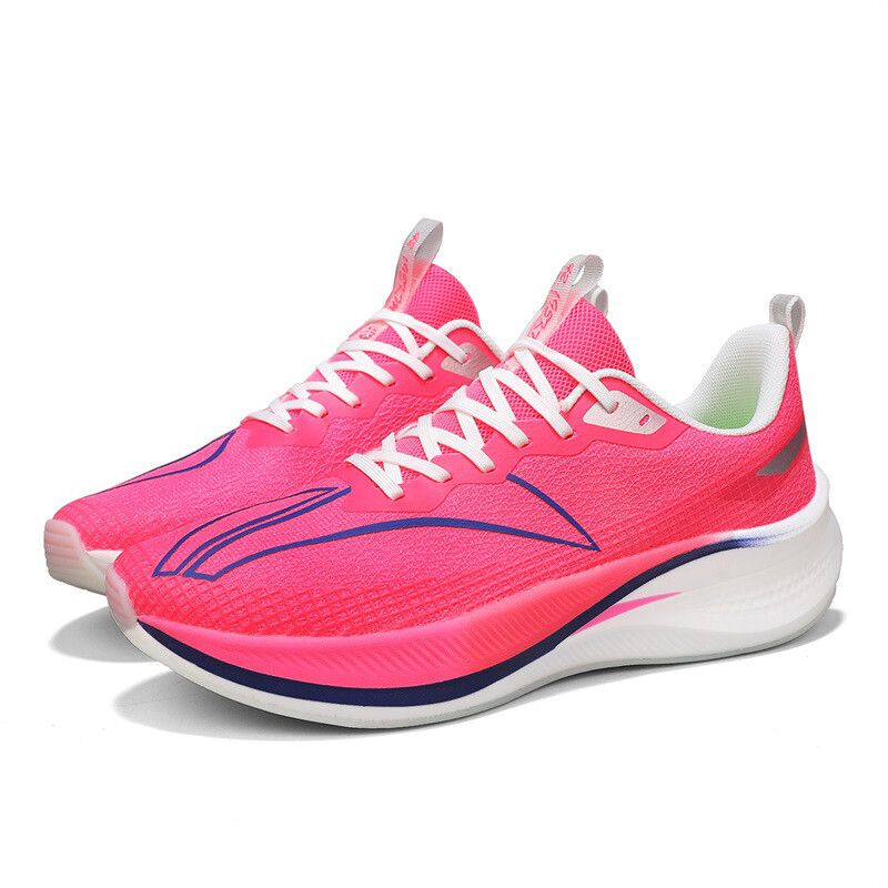 DANWEILE - Zapatos deportivos para estudiantes de malla transpirable-rosa