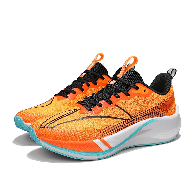 DANWEILE - Zapatos deportivos para estudiantes de malla transpirable-colornaranja