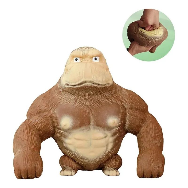 KUANGYE - Gorila De Juguete Anti Estrés Viral Sensorial Color Gorilla