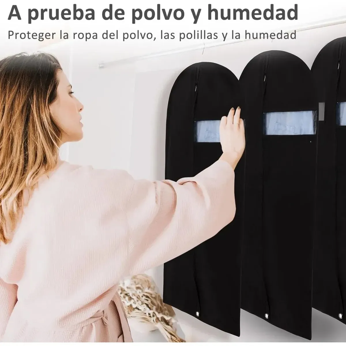 KUANGYE - Set Kit- 4pz Porta-traje Funda+ 4pz Porta-zapato