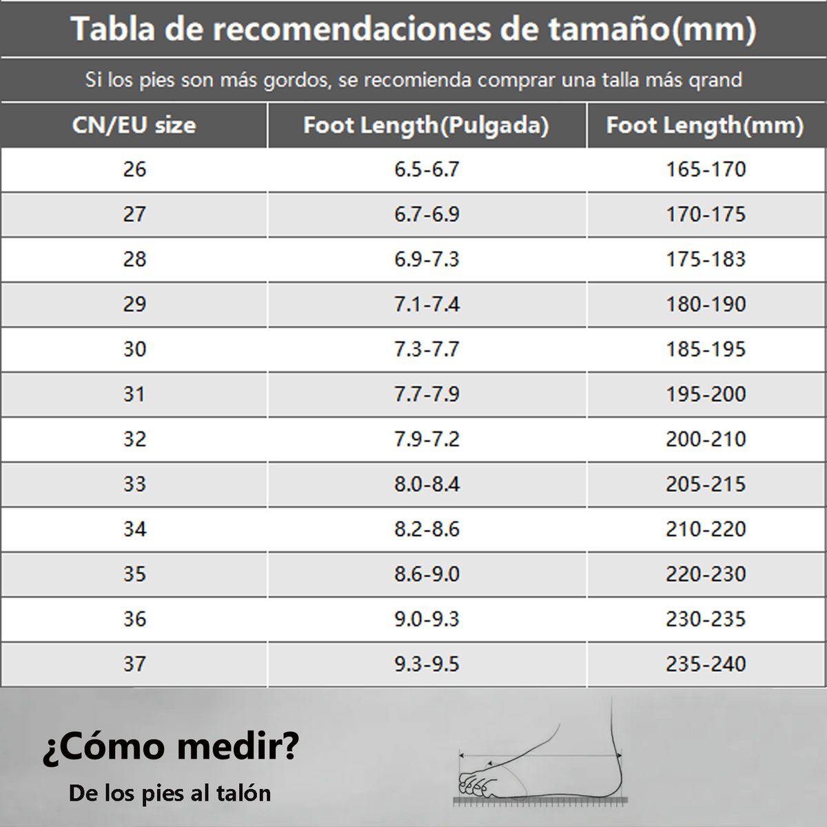 DANWEILE - Zapatilla Escolar Niño Negro 26 a 37