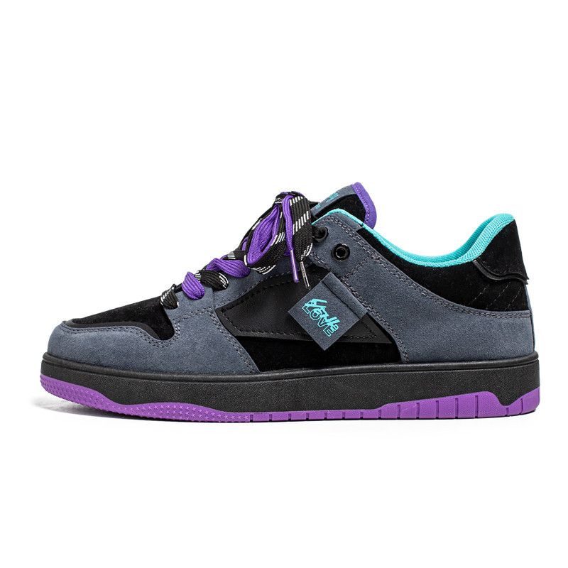 DANWEILE - Zapatos casuales de moda para estudiantes hombres y mujeres