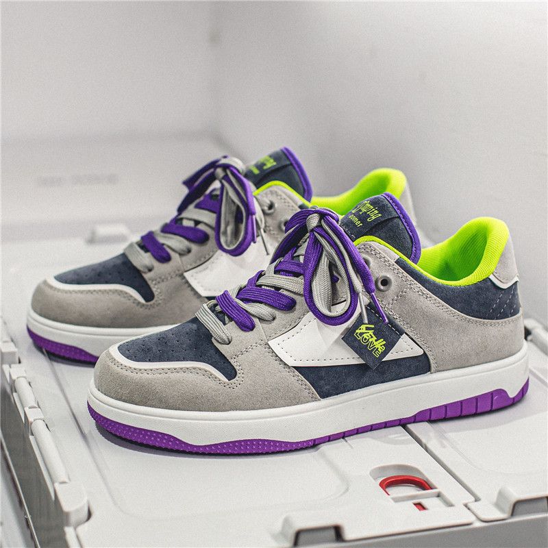 DANWEILE - Zapatos casuales de moda para estudiantes hombres y mujeres