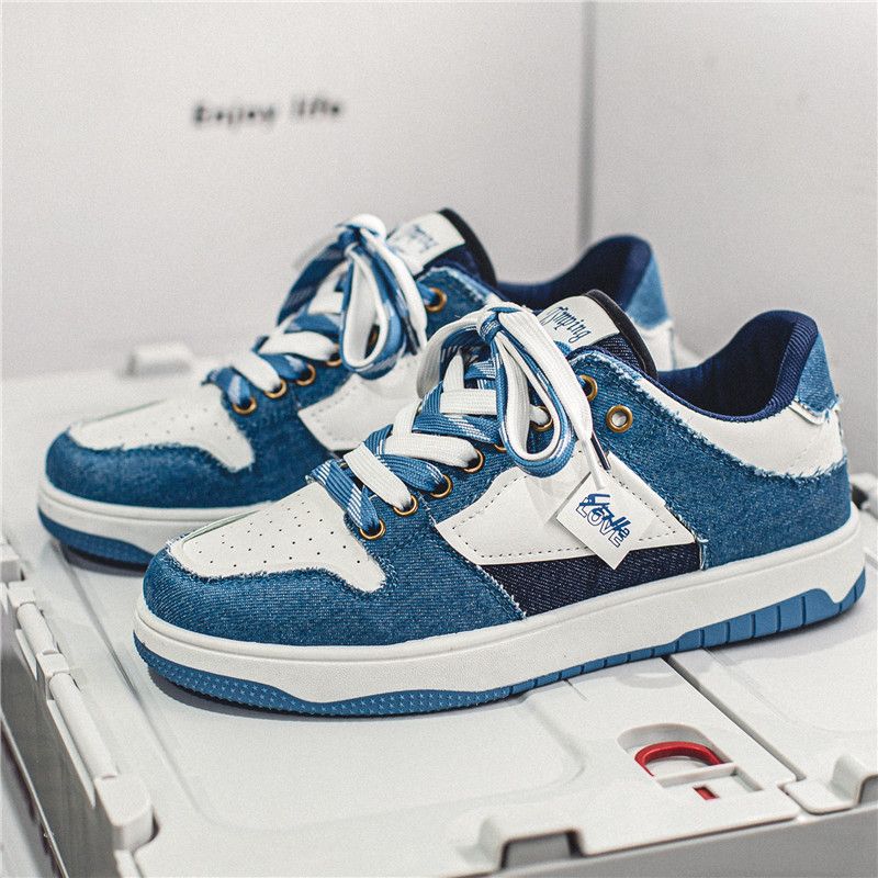DANWEILE - Zapatos casuales de moda para estudiantes hombres y mujeres