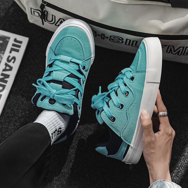 DANWEILE - Zapatos casuales de moda para estudiantes hombres y mujeres