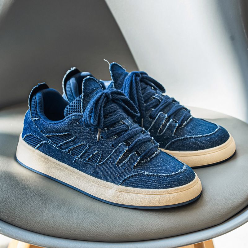 DANWEILE - Zapatos casuales de moda para estudiantes hombres y mujeres
