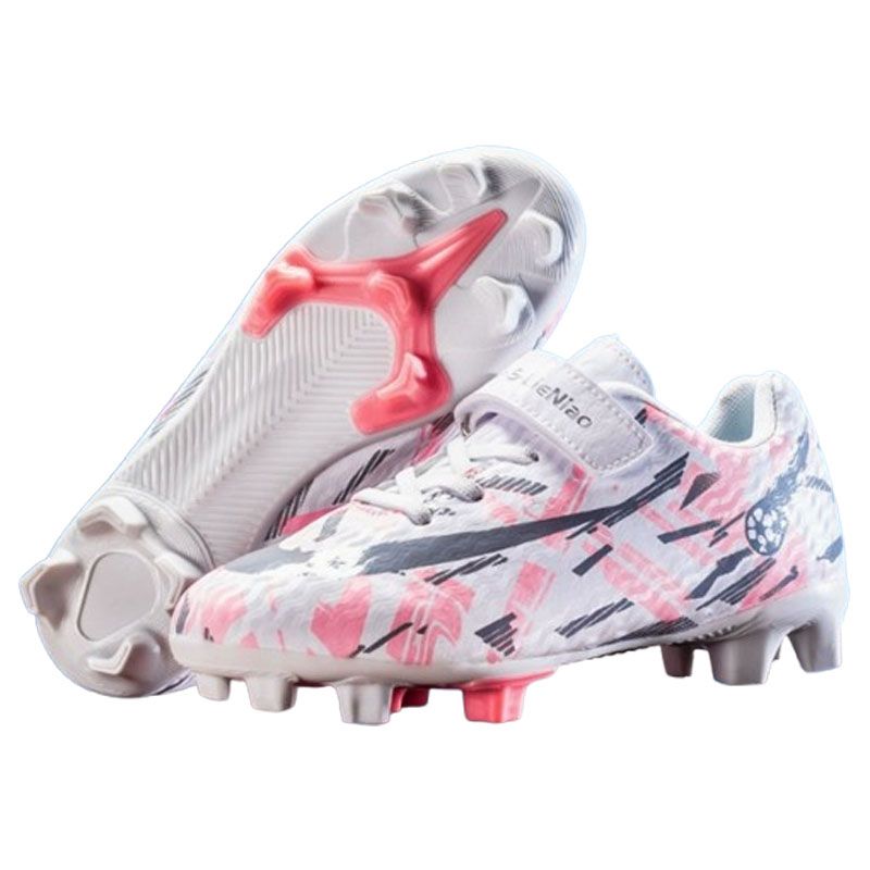 DANWEILE - Zapatillas de fútbol de entrenamiento para niños - Rosa