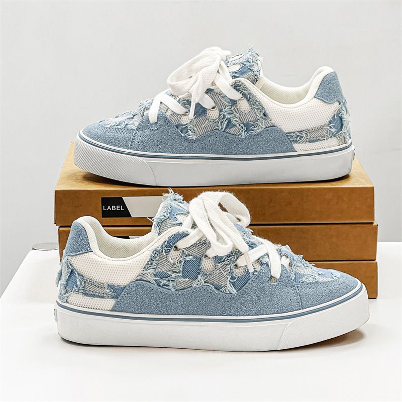 DANWEILE - Zapatos casuales de moda para estudiantes hombres y mujeres