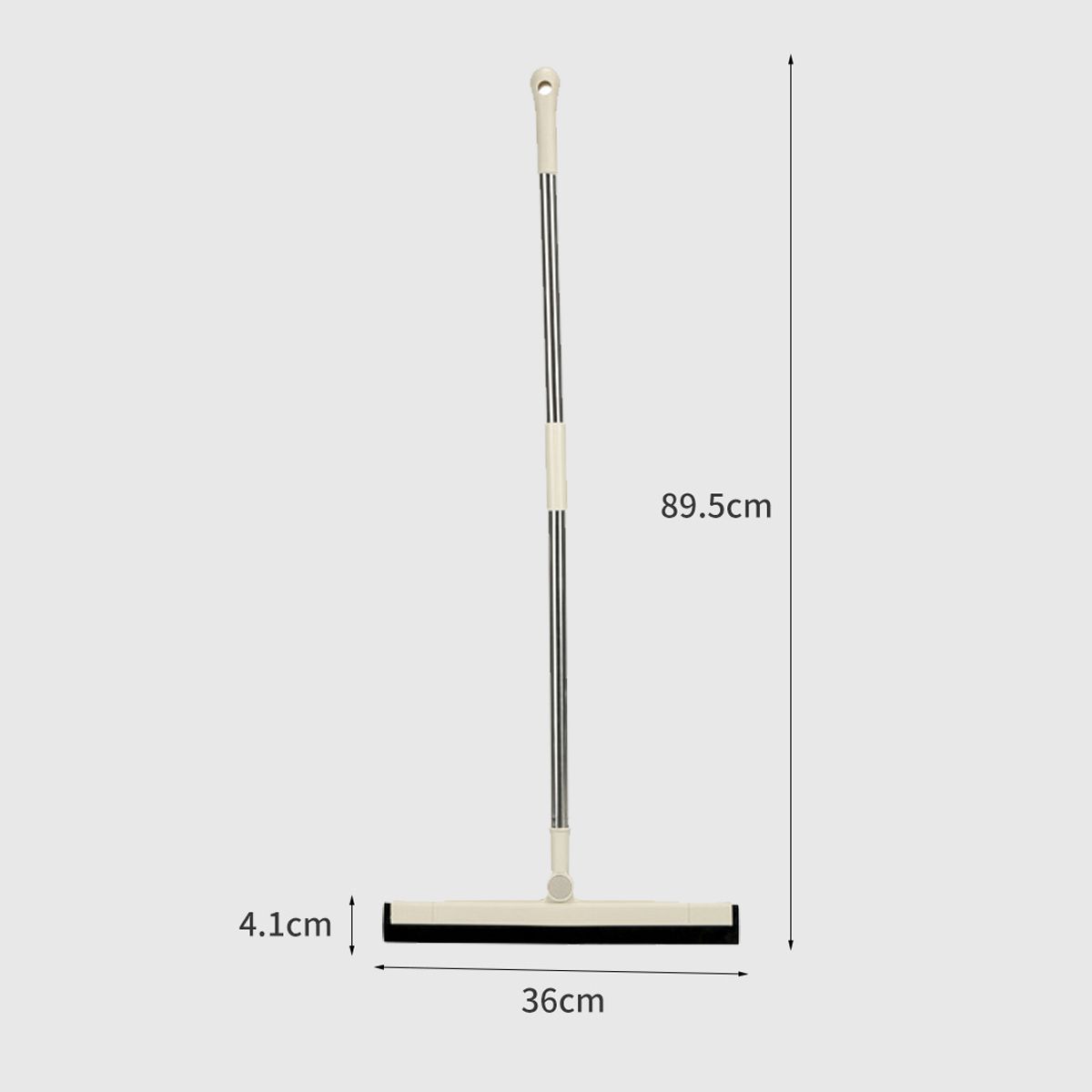 EDWINAYY - Barre Agua Institucional 36 Cm Con Mango De Acero Inoxidable