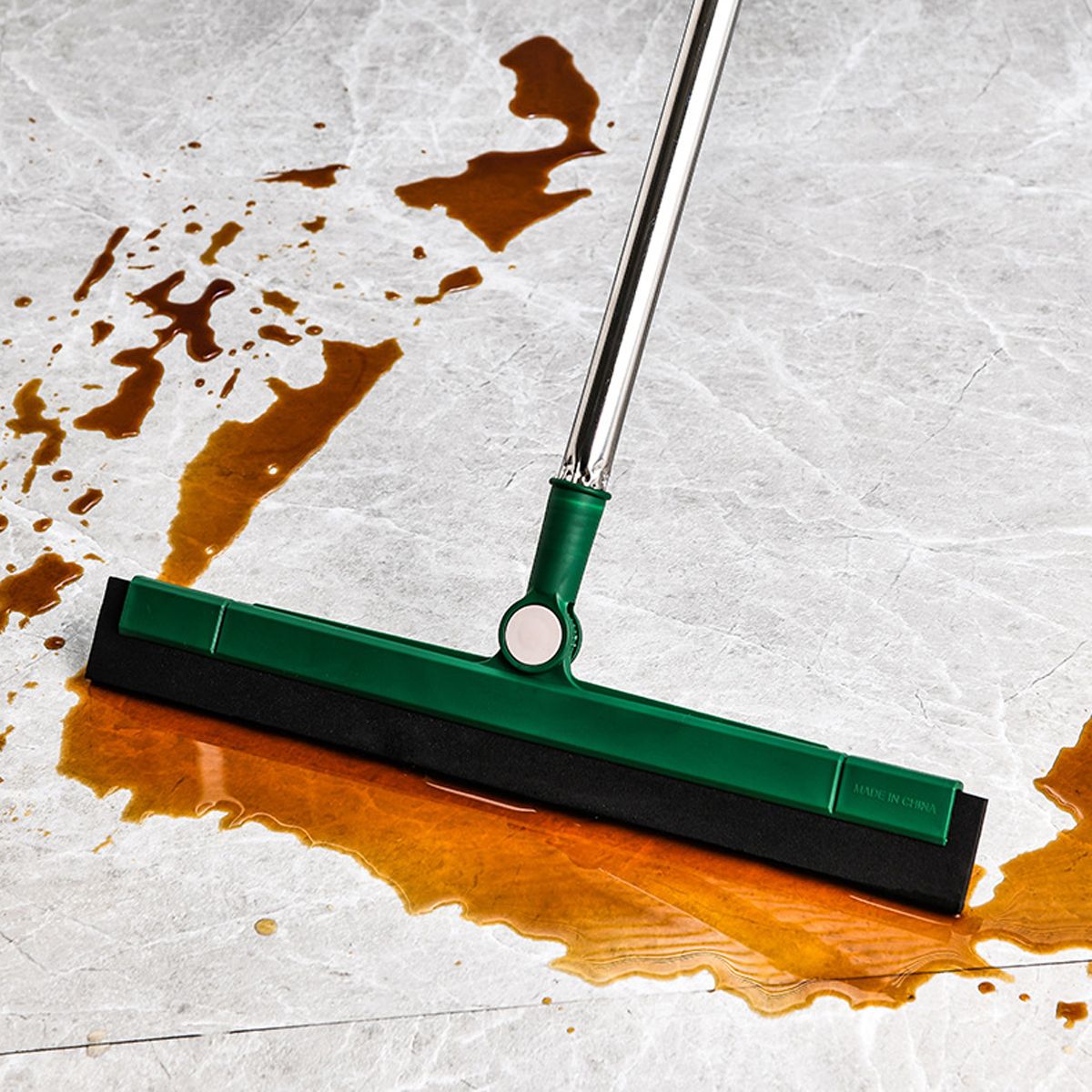 EDWINAYY - Barre Agua Institucional 36 Cm Con Mango De Acero Inoxidable