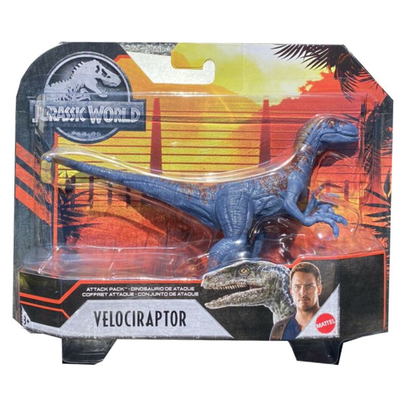 MATTEL - Velociraptor - Dinosaurio De Ataque - Jw