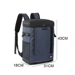 EDWINAYY - Bolso Cooler Aislamiento Impermeable Comida Bebida 24 Litros