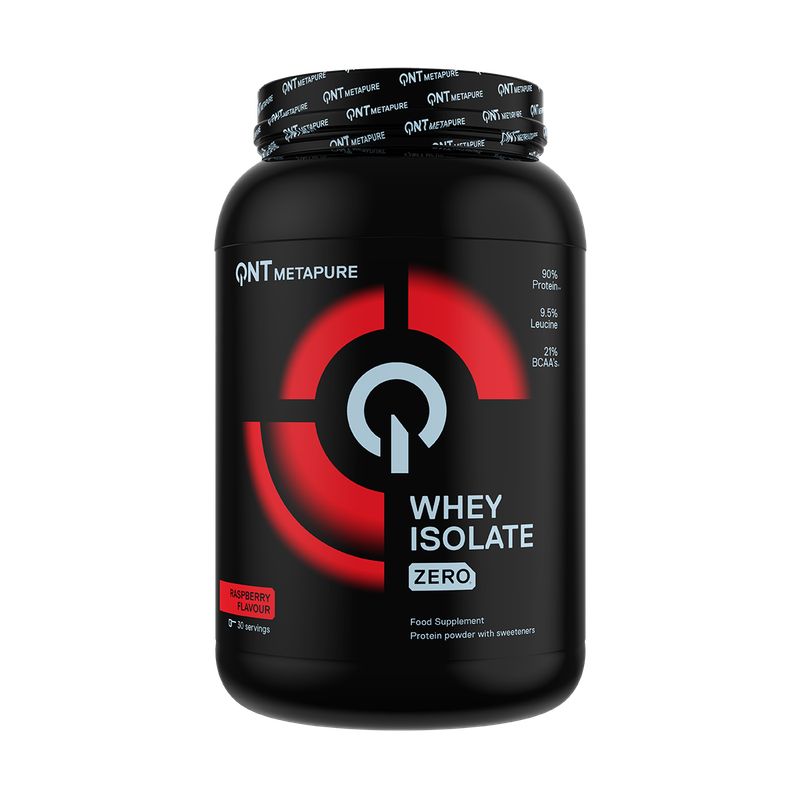 QNT - Proteina Metapure Whey Isolate Zero Carb 908gr Frambuesa QNT