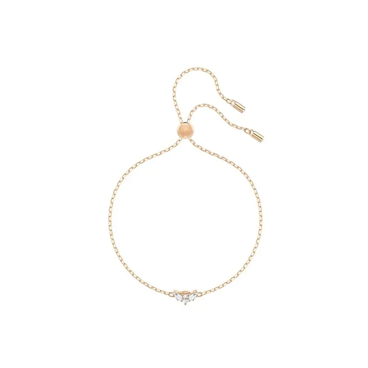 SWAROVSKI - Swarovski Pulsera delicada Magic Angel - Oro rosa